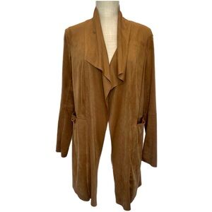 NEW MAX STUDIO MICRO SUEDE JACKET